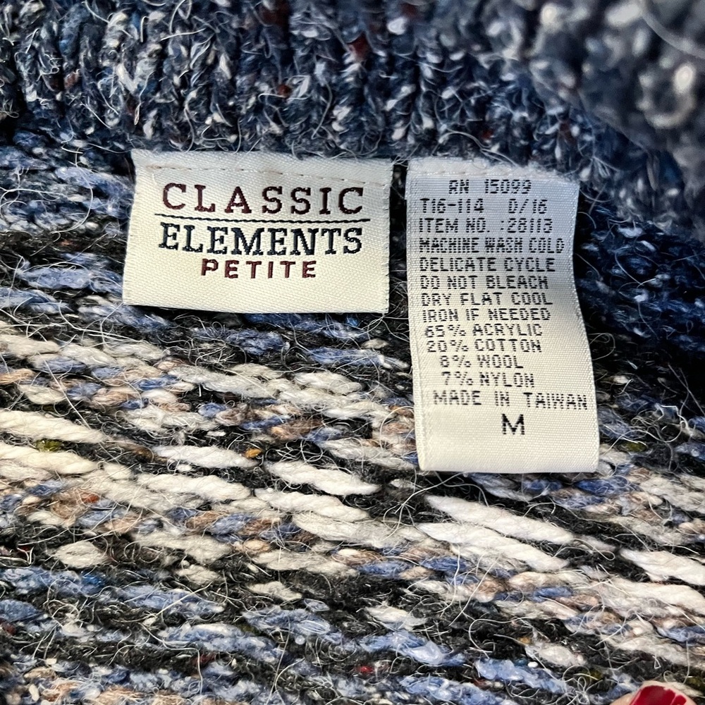 Classic Elements 90s Collared Cardigan Cottagecor… - image 3